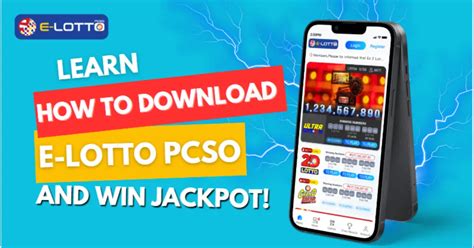 lottery online account|PCSO E.